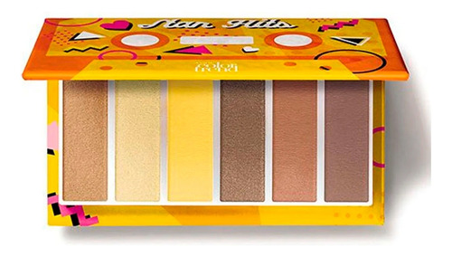Color Trend Paleta De Sombras Retro Amarilla Avon Amarillo