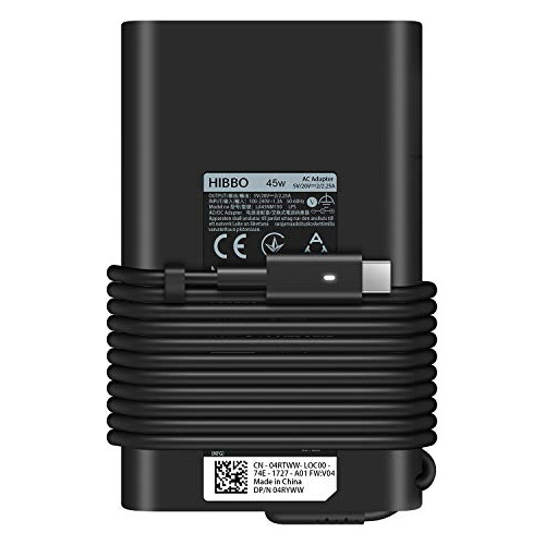 Cargador Para Ordenador Portátil 45w Usb C Adaptador Jxwxt