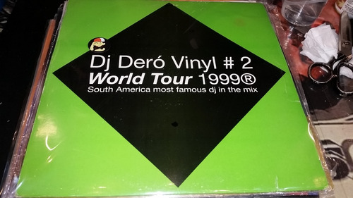 Dj Dero World Tour 1999 Vol 2 Vinilo Maxi Spain 1997