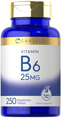 Carlyle Vitamina B6 Silencio 25mg Silencio 250 Yh54z