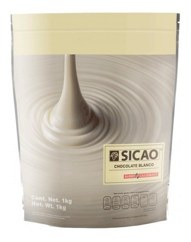 3 Kg Chocolate Blanco Callebaut Sicao Reposteria Chef