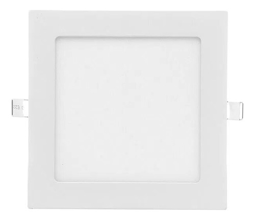 Panel Plafon Led Sica Techo 12w Cuadrado Backlit Embutir