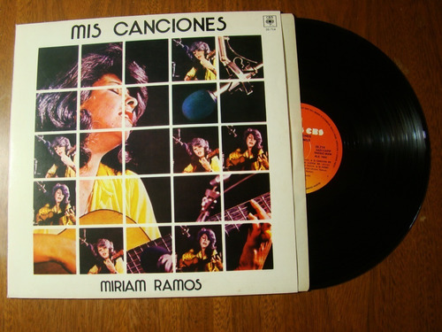 Miriam Ramos Mis Canciones Trova Cubana 1985 Arg Vinilo Nm+