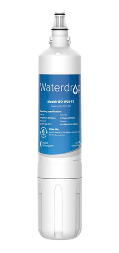 Waterdrop F-2000 Filtro De Agua Para Debajo Del Fregadero, R