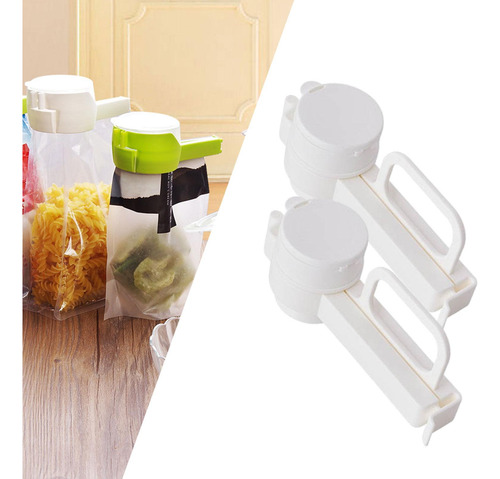 Pinza Para Bolsas, Reutilizable, Para Conservar La Frescura,
