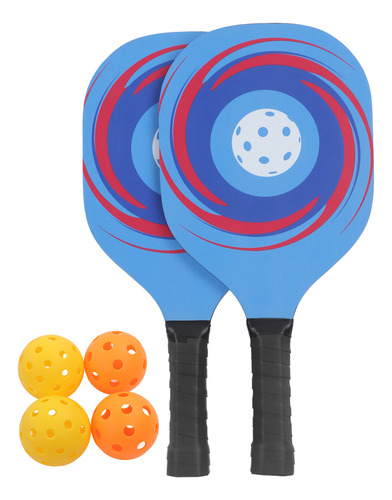 Juego De Palas De Pickleball Ligeras, 2 Piezas, De Madera, C