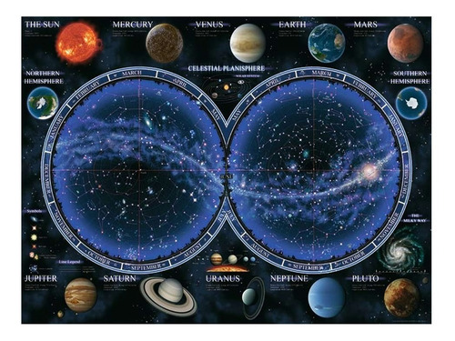 Imagen 3 de 4 de Puzzle 1500pz Astronomía - Ravensburger 163731
