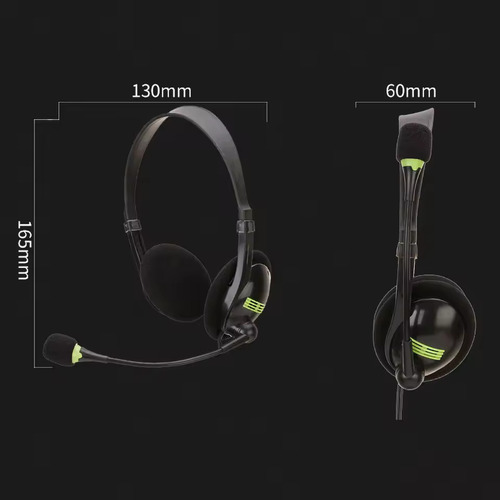 Fone de Ouvido Headset Office Usb Microfone Reunião Empresa Call Computador Telefone Pc Notebook Microfone para Reunião Home Office Jogos Trabalho Empresa