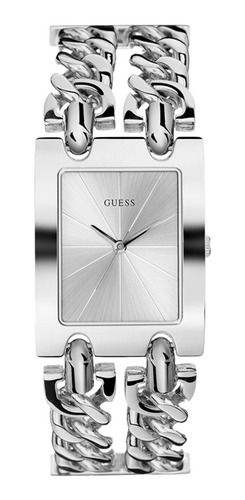Reloj Guess Mod Heavy Metal Dama W1117l1 Plata