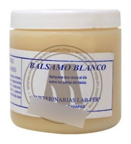 Imagen 1 de 1 de Balsamo Blanco Chiapas 240 G Antiinflamatorio