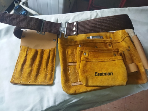 Porta Herramientas De Cuero Hecho En Eeuu,el Marca Eastman.