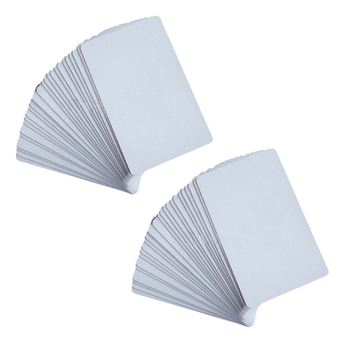 40 Tarjetas Nfc Blancas En Blanco Para Etiquetas De Pvc Ntag