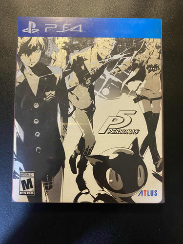 Persona 5 Steelbook Ps4 Playstation 4 P5 Atlus