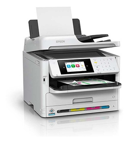 Impresora Multifunción A Color Epson Workforce Wf-c5810 Con Wifi 220v