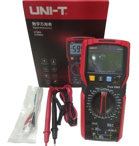 Tester Multimetro Capacimetro 100mf Uni-t Ut89x Temperatura