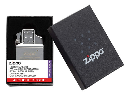 Encendedor De Butano Zippo 65827, Linterna Doble, 1,4 L X 0,