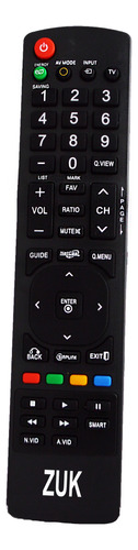 Control Remoto Tv Lcd Smart Led Para LG 512 Zuk