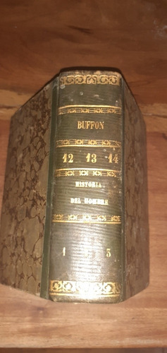 Buffon 1841 Historia Hombre Tomos 12, 13 Y 14 Laminas Color 