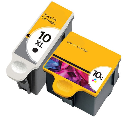 Cartucho Para Kodak 10 Xl Negro + Color Pack X 2 3200 5200