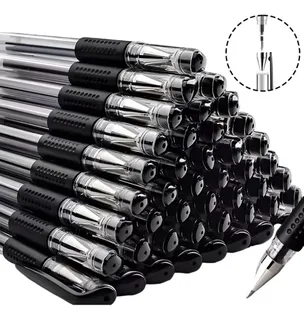 Lapiceros Gel Boligrafo Pluma Escolar Papeleria Oficina 100