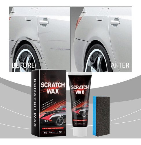Pasta De Pulir D Vehicle Care, Pintura De Cera Para Arañazos