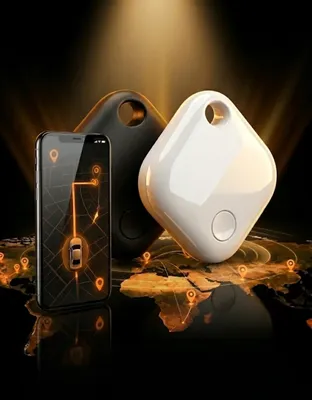 Mini Rastreador Veicular Moto Carro Gps Compatível Com Ios Preto/branco Global