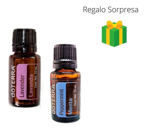 Lavanda (lavender) 15ml + Menta (peppermint) 15ml Doterra