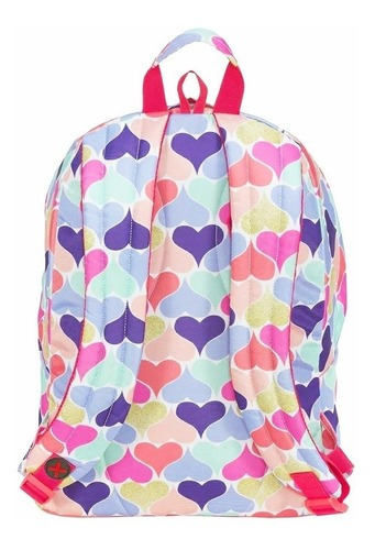 Mochila Xtrem Joy Continue Hearts Color Rosa