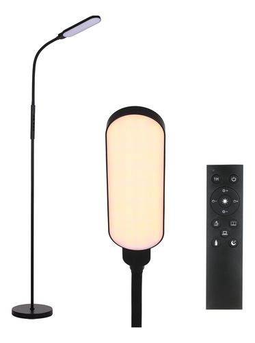 Lámpara De Pie Touch Living Control Remote Para Sala De Ofic