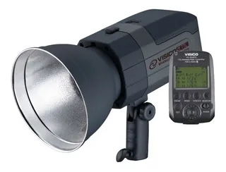 Flash Estudio Ttl Hss Visico5 400w Radio P/ Canon Nikon Sony