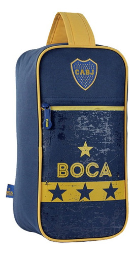 Bolso Botinero Boca Juniors Licencia Oficial Botines Futbol