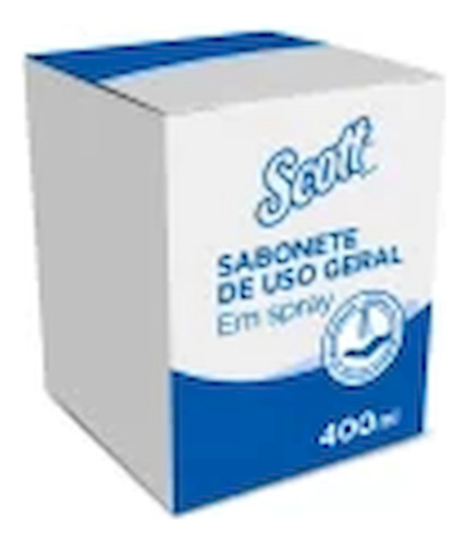 Sabonete Spray Uso Geral Scott Refil Kit C/ 6 Un 400ml