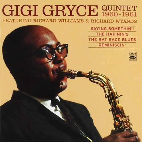 Cd: Gigi Gryce Quintet, Feat. Richard Williams Y Richard Way