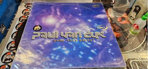 Paul Van Dyk Pump This Party Vinilo Maxi Spain 1994 Clasico