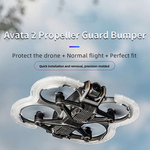 Anillo De Parachoques Hueco Transparente For Dji Avata2