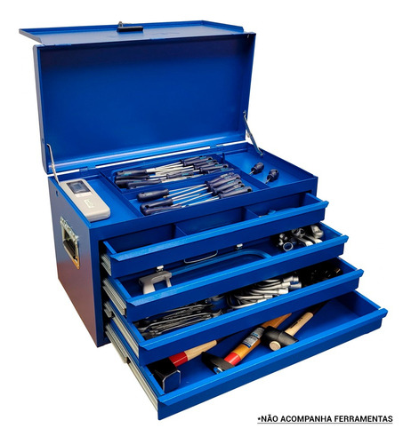 Caixa Tipo Gabinete Com 4 Gavetas - Gedore 001001