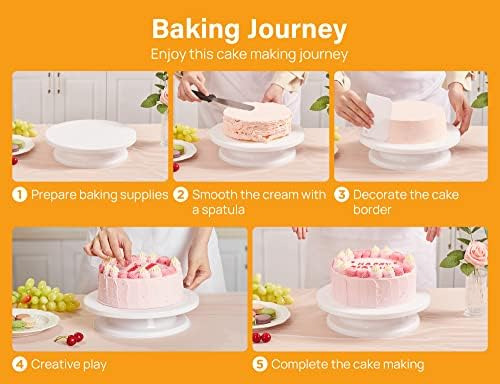 Kootek Kit De Decoración De Pasteles Suministros Para Hornea