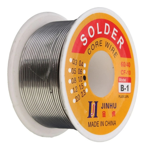 Estaño Tipo Fideo Profesional Para Soldador 63% 1mm 90g