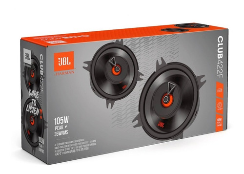 Par De Jbl Club 422f Alto Falantes 4 Coaxial - 70w Rms O Par