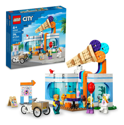 Heladería (296 Piezas) - Bloques Lego City 60363