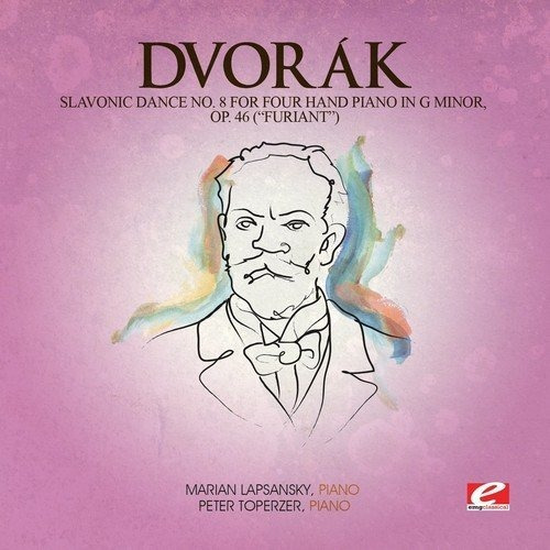 Cd Slavonic Dance No. 8 For Four Hand Piano In G Minor, Op.