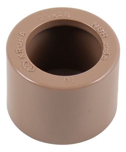 Pct 04 Bucha De Redução Curta Pvc Soldável P/ Água 25x20mm