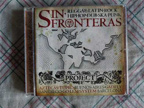 Sin Fronteras Cd (2001) Aztecas Tupro, Gadfly, Go Lem System