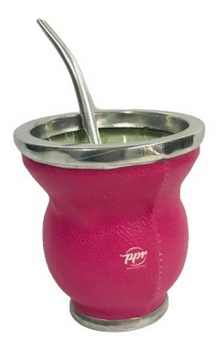 Imagen 4 de 7 de Mate Individual Con Bombilla Big Life Set Ar1 M1ppr Ellobo