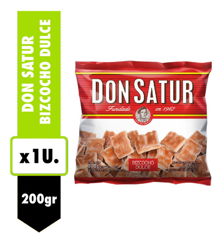 Don Satur Bizcochos Dulce 200g. Combox