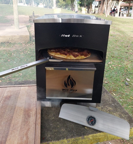 Forno De Pizza A Lenha E Churrasqueira 2 Em 1 Hotbox