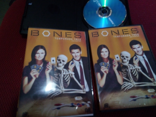 Serie Bones - Dvd - Temp 1 A 5 Completas