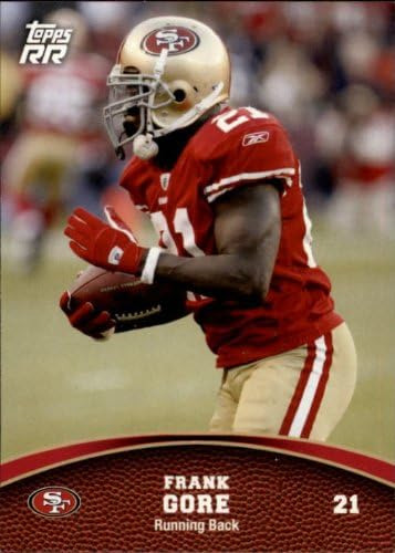 2011 Topps Rising Rookies 4 Frank Gore Nfl Football Trading