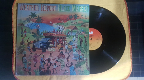 Weather Report Black Market Vinilo Holanda Jazz Fusion Jaco