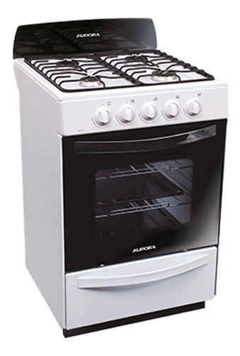 Cocina Aurora Argenta 4 Blanca Multigas 4 Hornallas Cadia